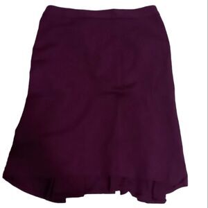 Victoria's Secret plum suit skirt 10